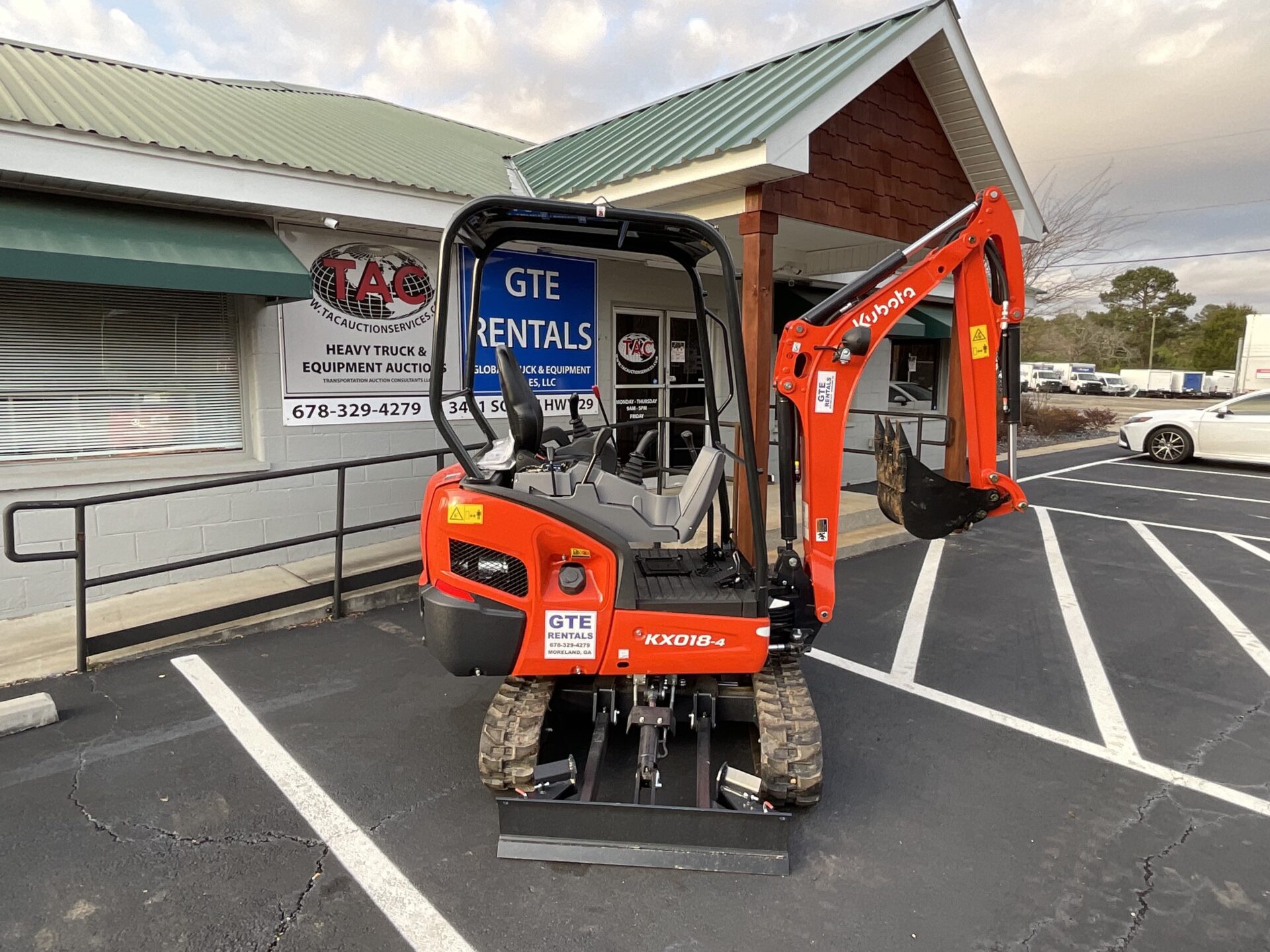 Kubota KX018 Mini Excavator