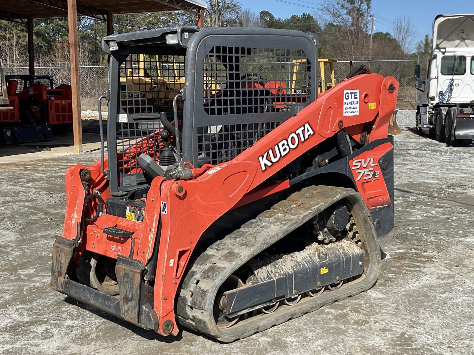 Kubota SVL75 Skid Steer_Track Loader